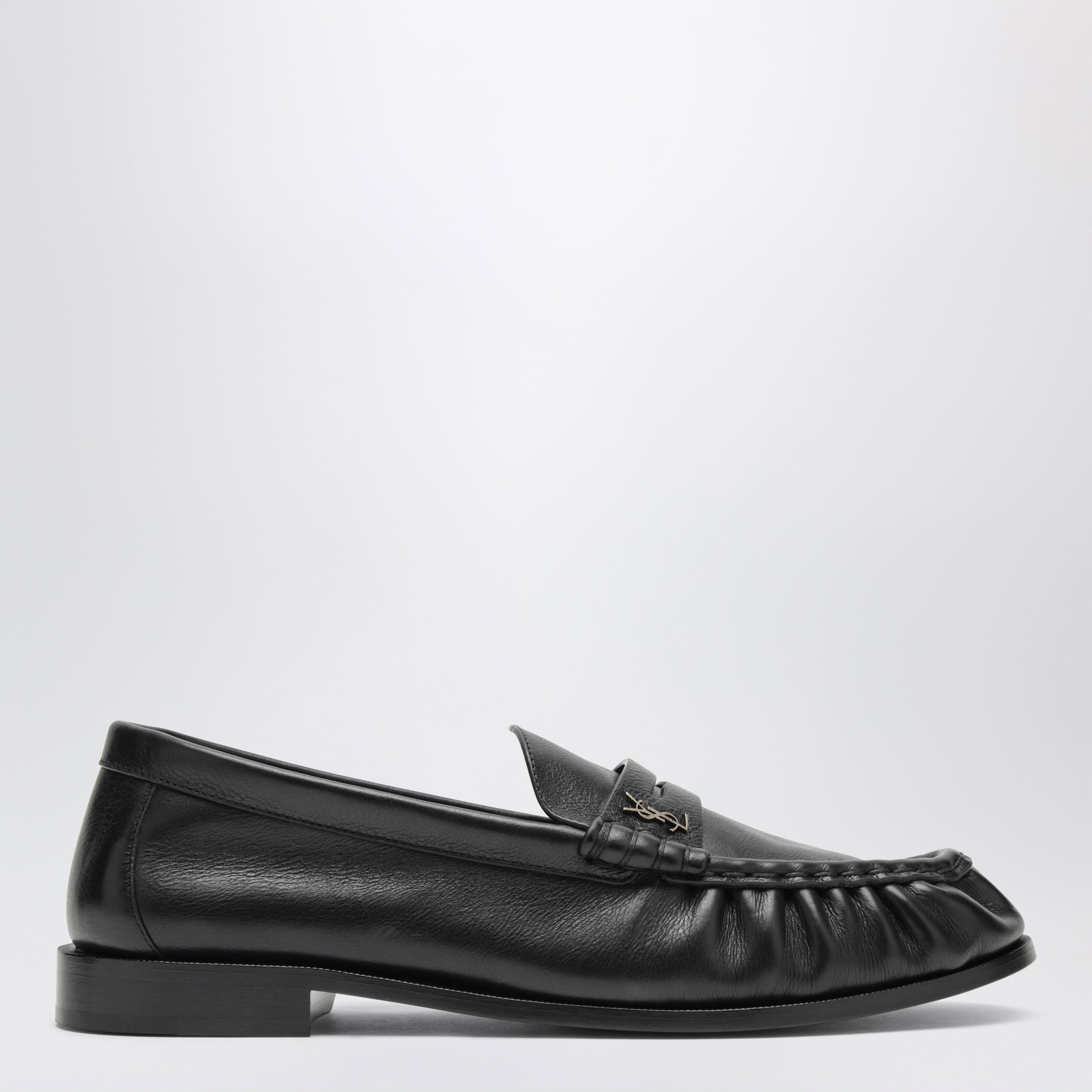 Saint Laurent Mocassini Le Loafer neri in pelle