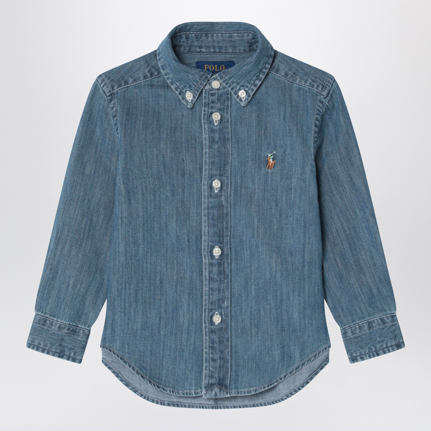 Polo Ralph Lauren Camicia button-down blu in denim