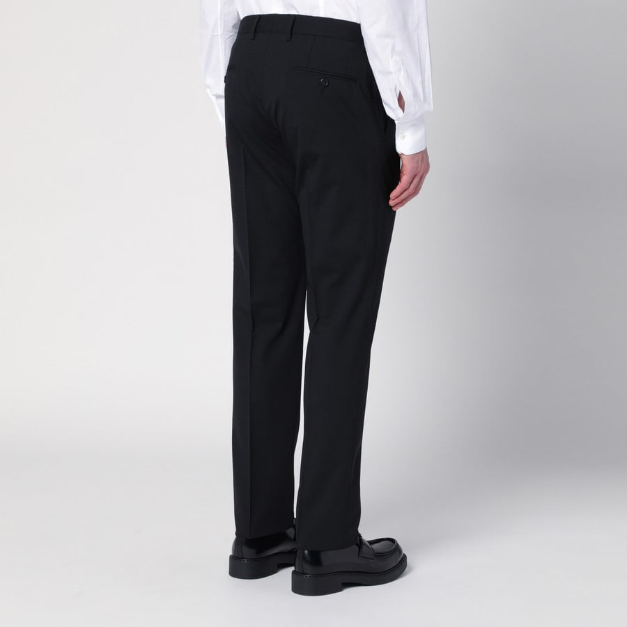 Dolce & Gabbana Abito monopetto nero in lana vergine, view 6