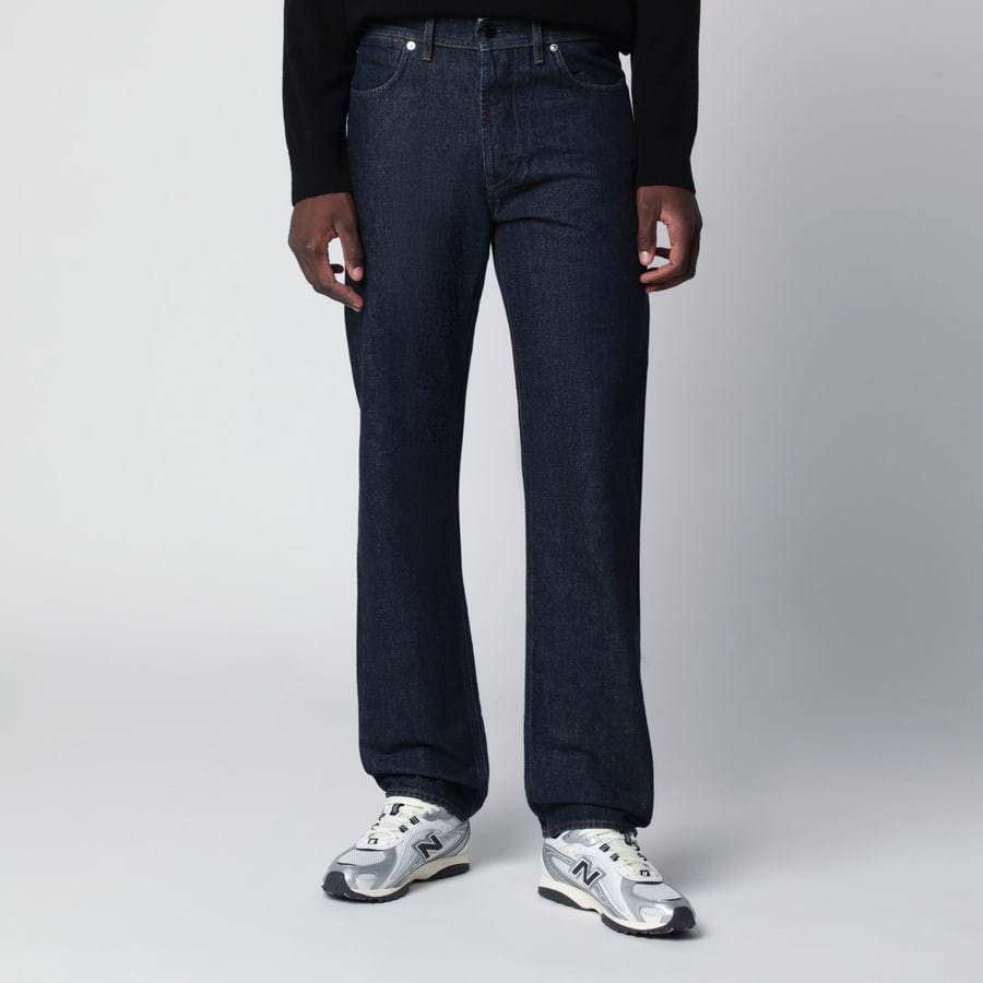 Stone Island Jeans regular straight in denim Blue rinsed