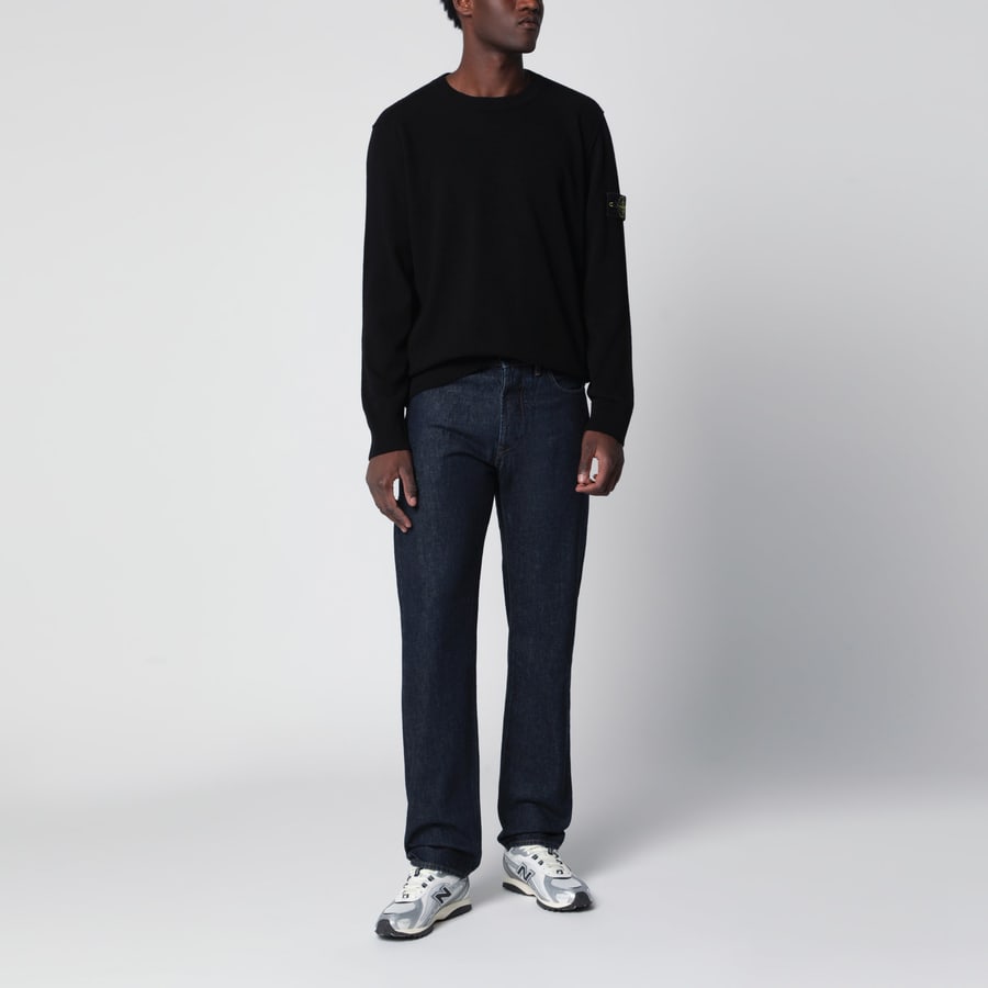 Stone Island Jeans regular straight in denim Blue rinsed, view 2