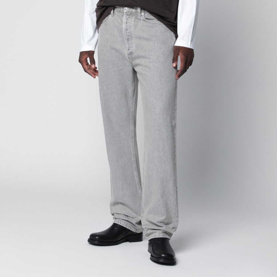 AGOLDE Jeans 90's in denim grigio slavato