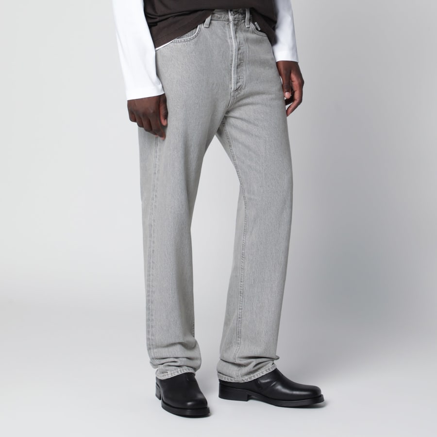 AGOLDE Jeans 90's in denim grigio slavato, view 3