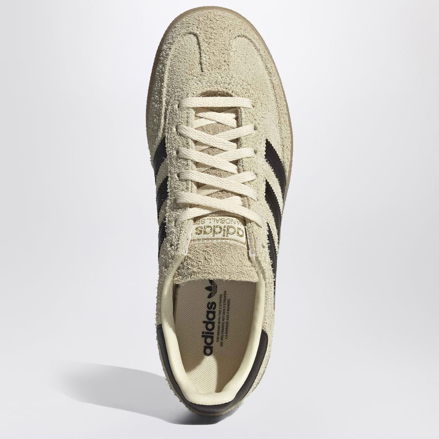 ADIDAS ORIGINALS Sneakers Handball Spezial Warm Vanilla / Aurora Coffee / Gold Metallic, view 3