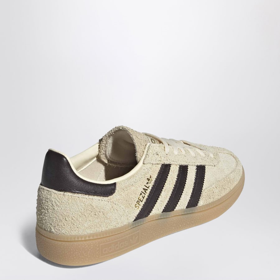 ADIDAS ORIGINALS Sneakers Handball Spezial Warm Vanilla / Aurora Coffee / Gold Metallic, view 4