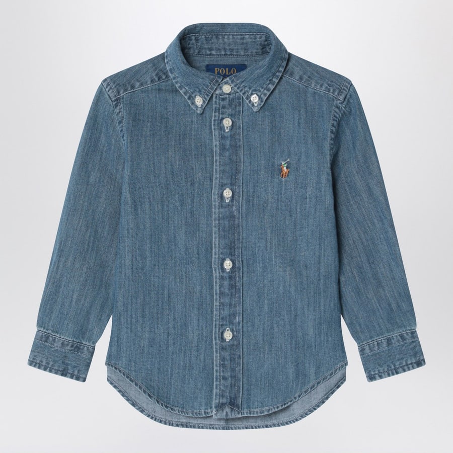 Polo Ralph Lauren Camicia button-down blu in denim