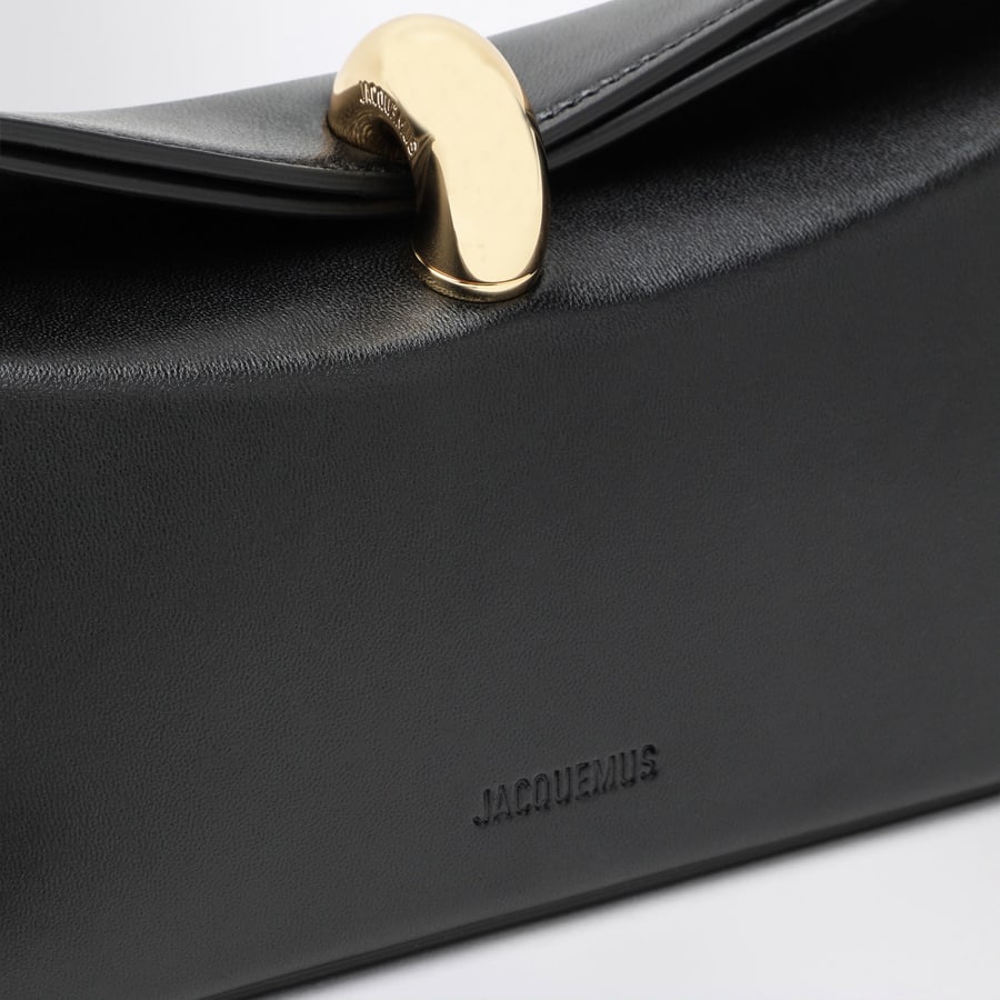 Jacquemus Pochette Valérie in pelle nera, view 6