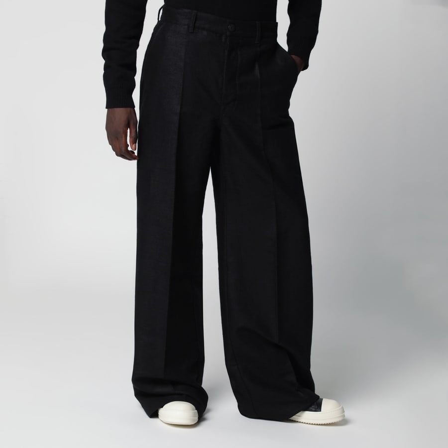 Rick Owens Pantaloni Tower neri