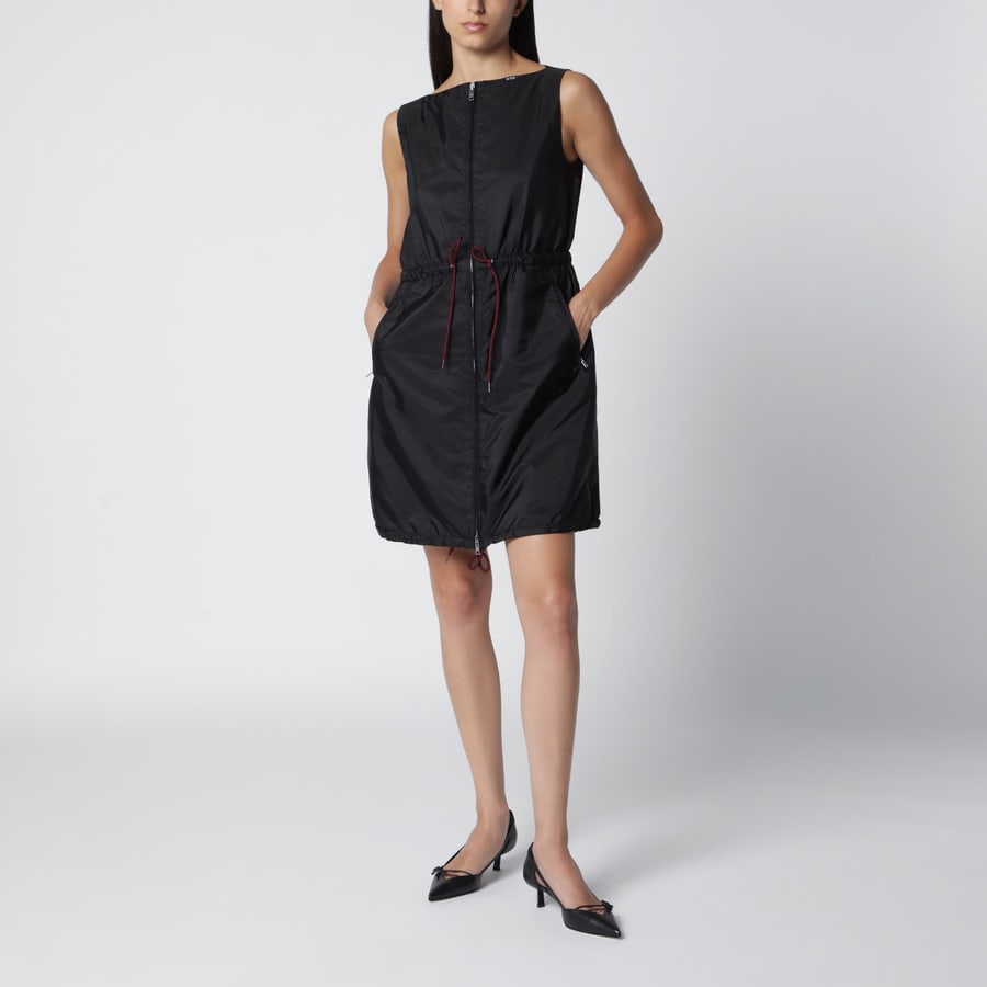 Prada Abito nero in Re-Nylon