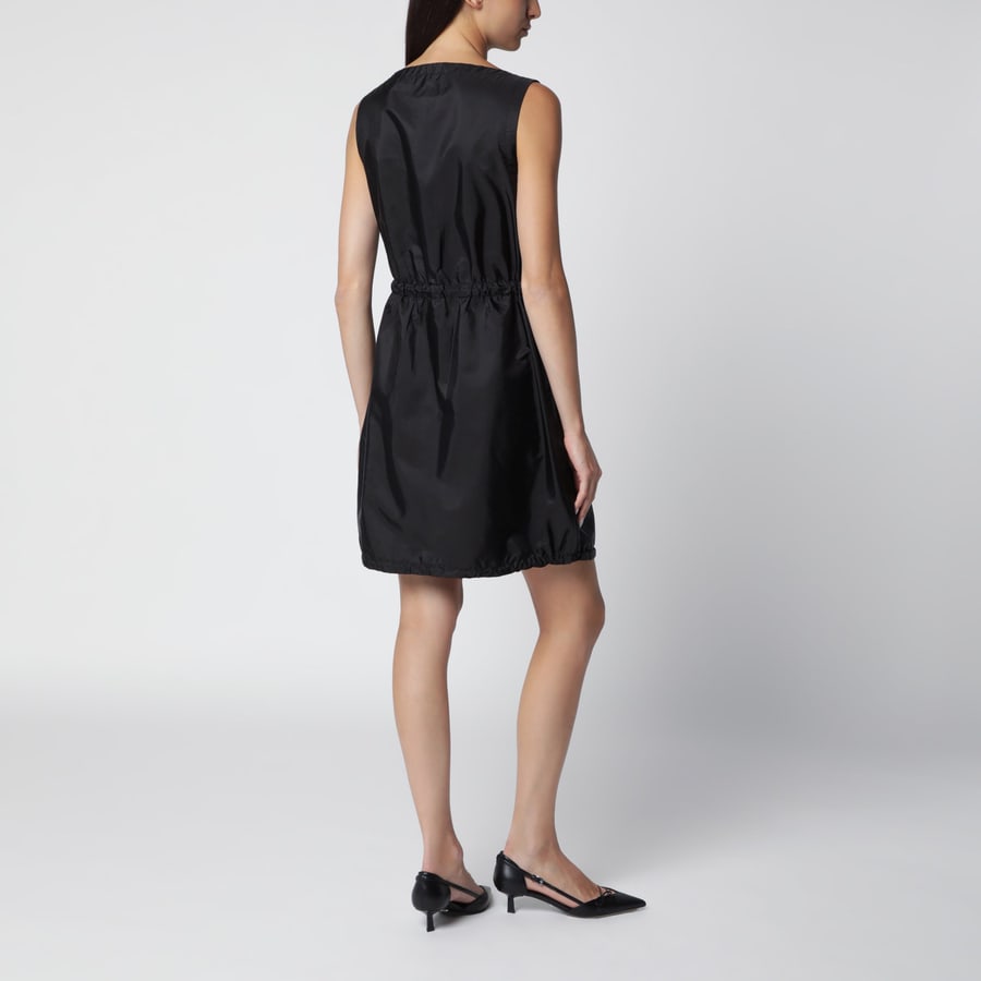 Prada Abito nero in Re-Nylon, view 3
