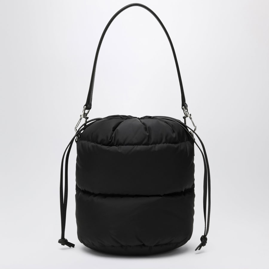 Moncler Borsa a secchiello Caradoc nera, view 4