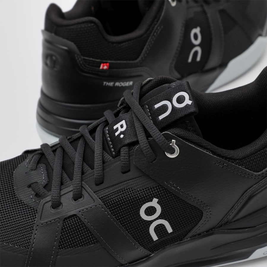 ON Scarpe da tennis THE ROGER Clubhouse Pro nere, view 5