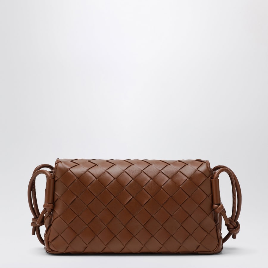 Bottega Veneta Borsa Notturno marrone in Intrecciato, view 4