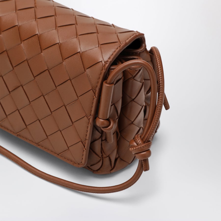 Bottega Veneta Borsa Notturno marrone in Intrecciato, view 6