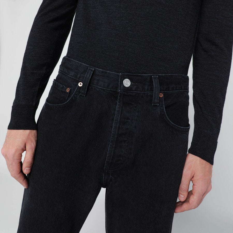 AGOLDE Jeans regolare nero, view 5
