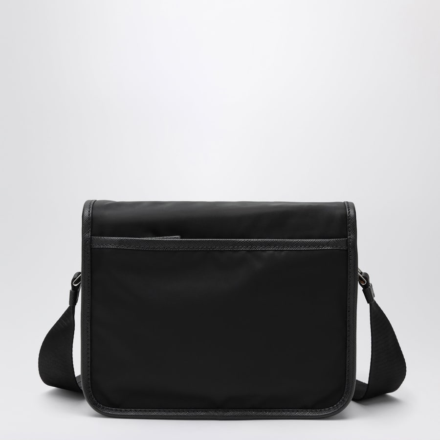 Prada Borsa a tracolla in Re-Nylon nera, view 4
