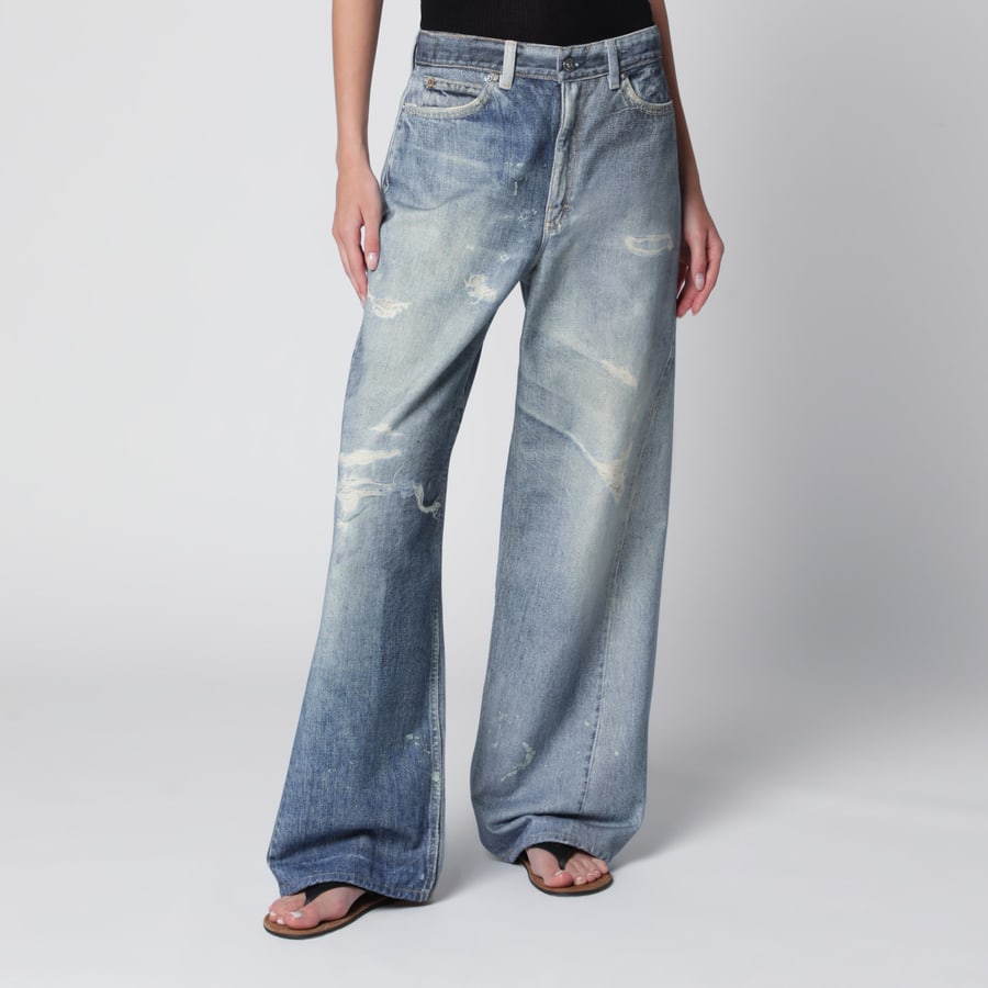 Our Legacy Jeans Full Cut Digital Denim Print