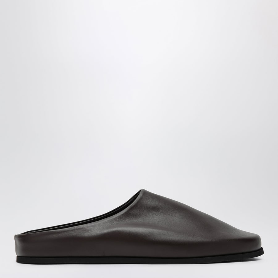 DEAR FRANCES Mule Vico in pelle color espresso