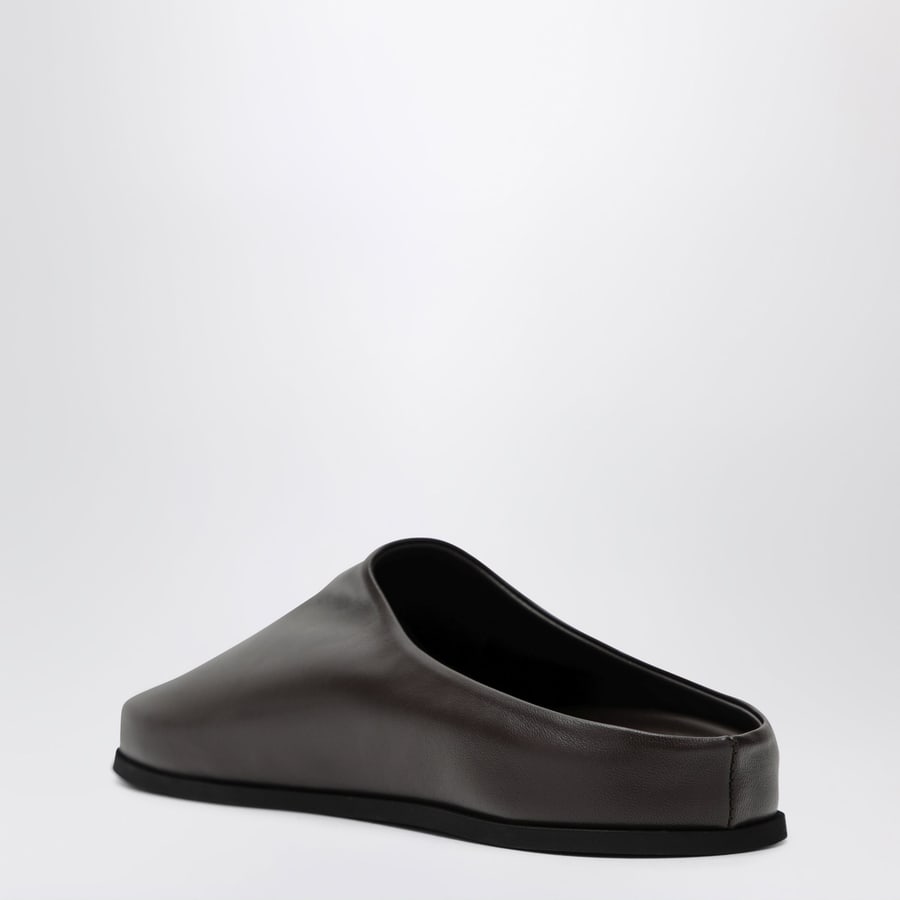 DEAR FRANCES Mule Vico in pelle color espresso, view 4