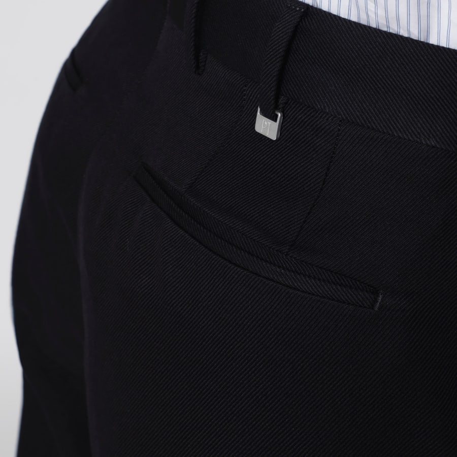 PT Torino Pantalone nero in cotone, view 5
