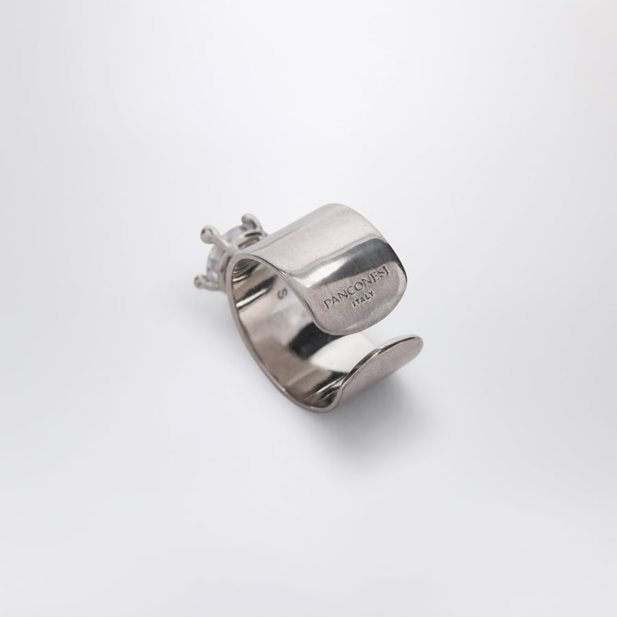 PANCONESI Anello Diamanti Armour Ring Small, view 4