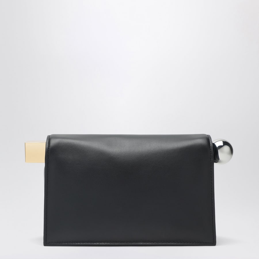 Jacquemus Pochette Rond Carré nera, view 4