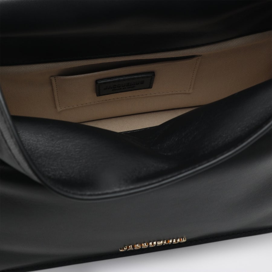 Jacquemus Pochette Rond Carré nera, view 5