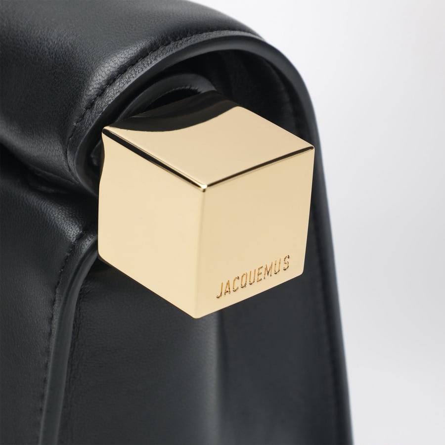 Jacquemus Pochette Rond Carré nera, view 6