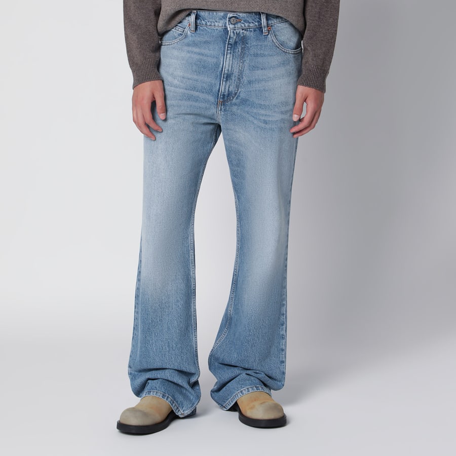 MM6 Jeans bootcut in denim chiaro blu