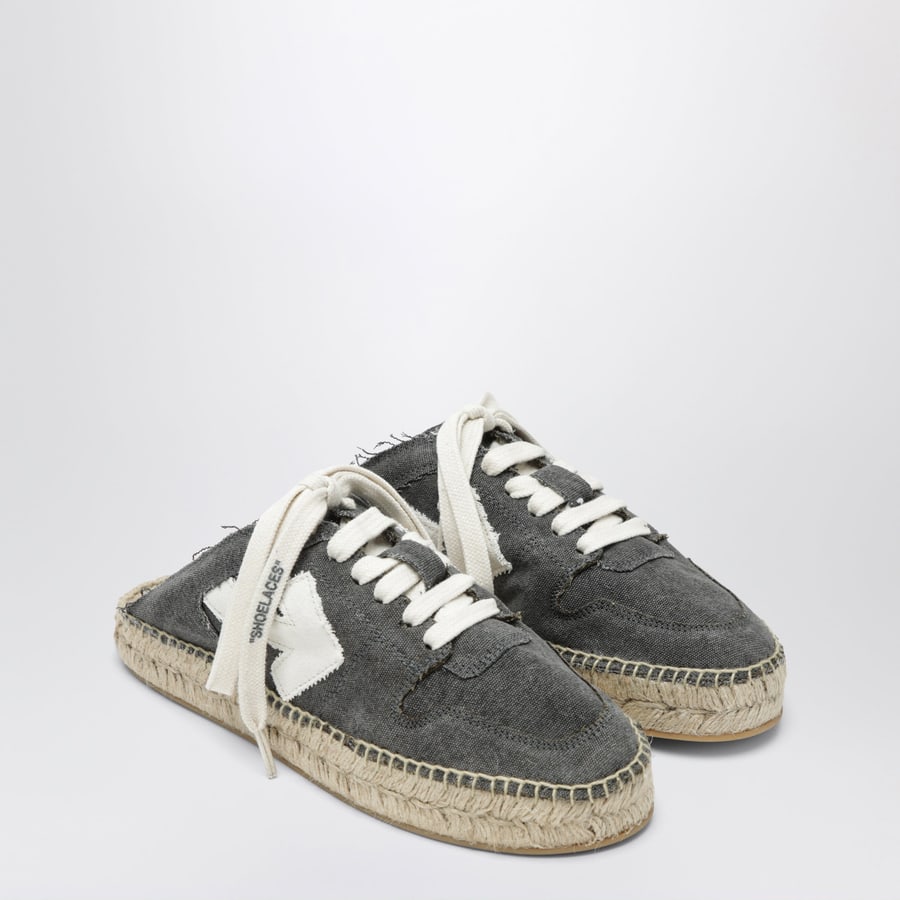 Off-White Espadrillas Arrow nere/bianche, view 2