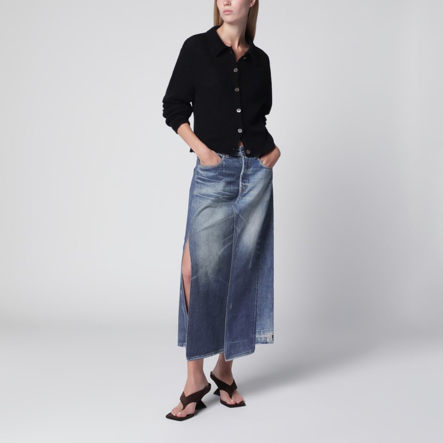 Our Legacy Gonna midi Craft in denim, view 2