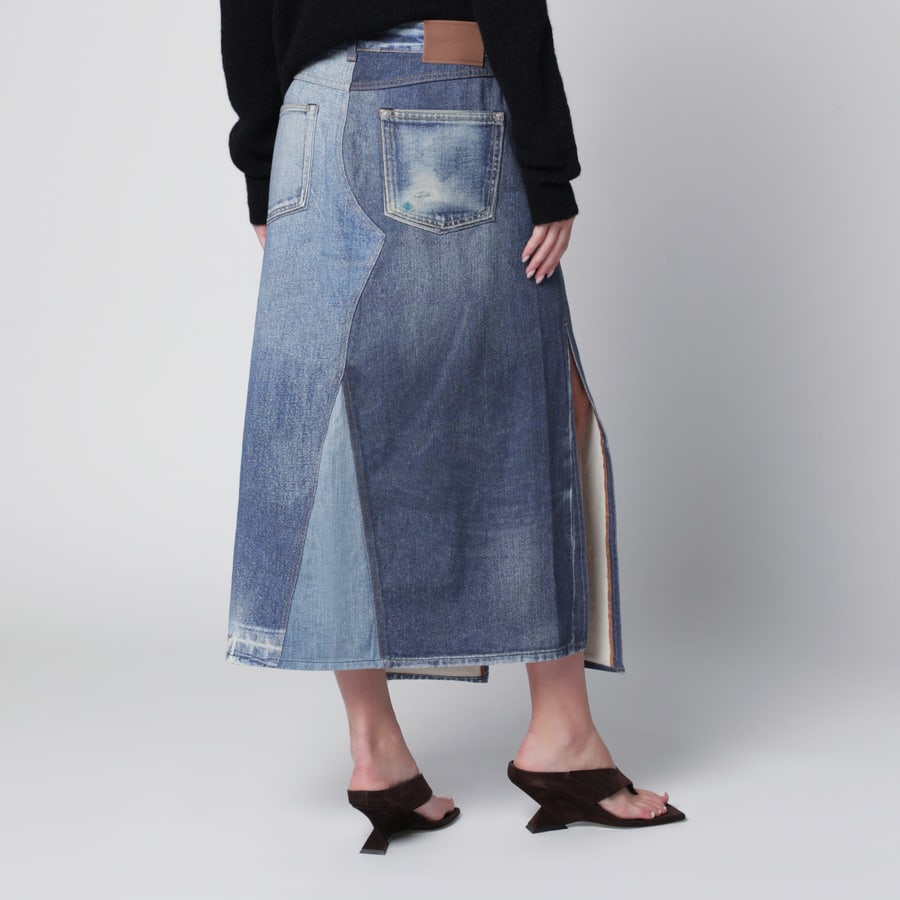 Our Legacy Gonna midi Craft in denim, view 4