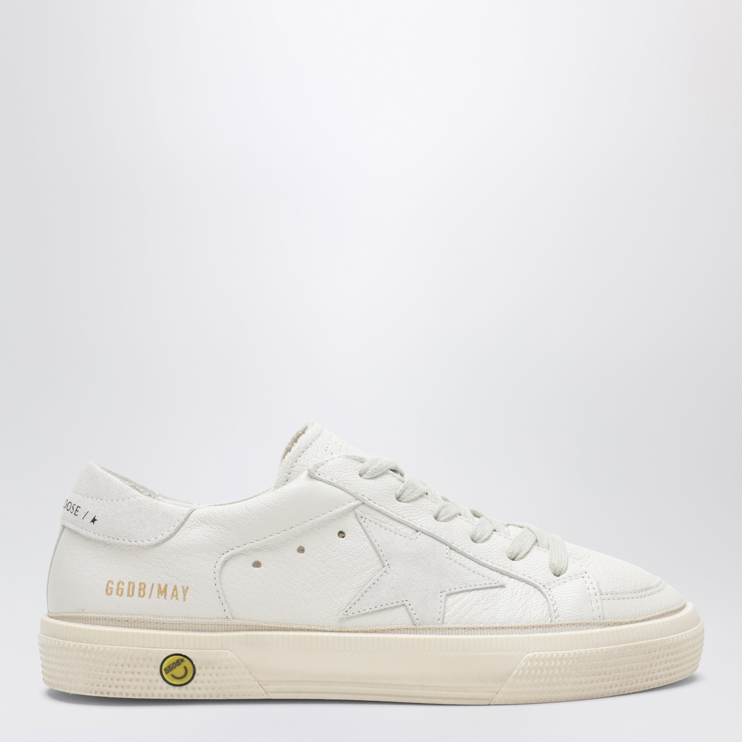 Golden Goose Sneakers May in pelle bianca