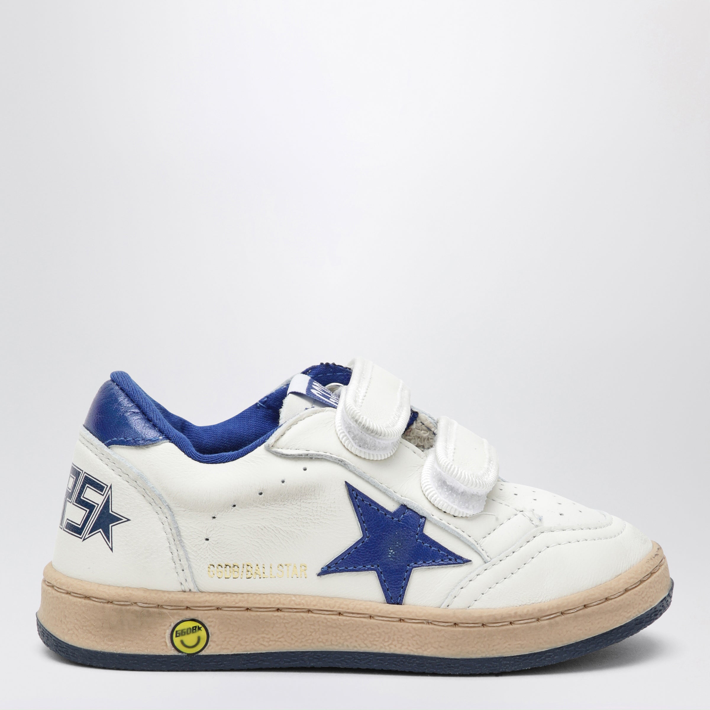 Golden Goose Sneakers Ball Star bianca/blu