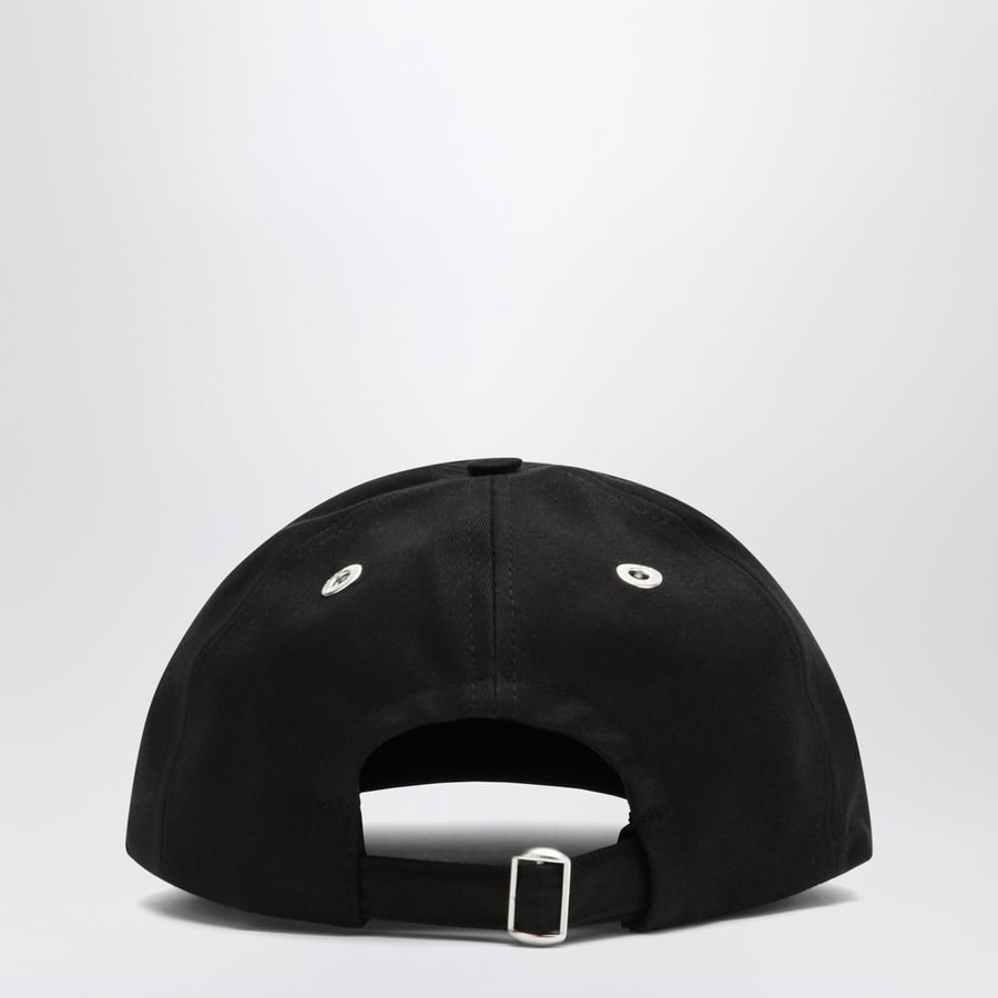 AMI Paris Cappello da baseball nero con logo, view 3