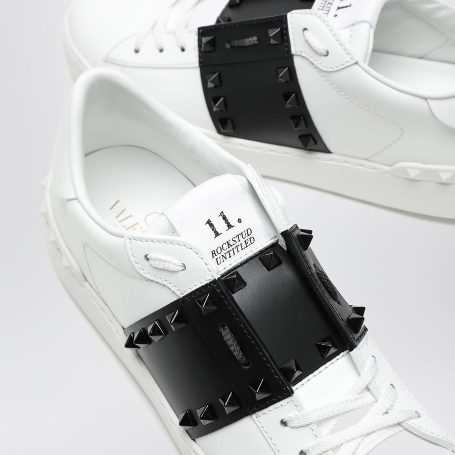 Valentino Garavani Sneaker Rockstud Untitled bianca/nera, view 5