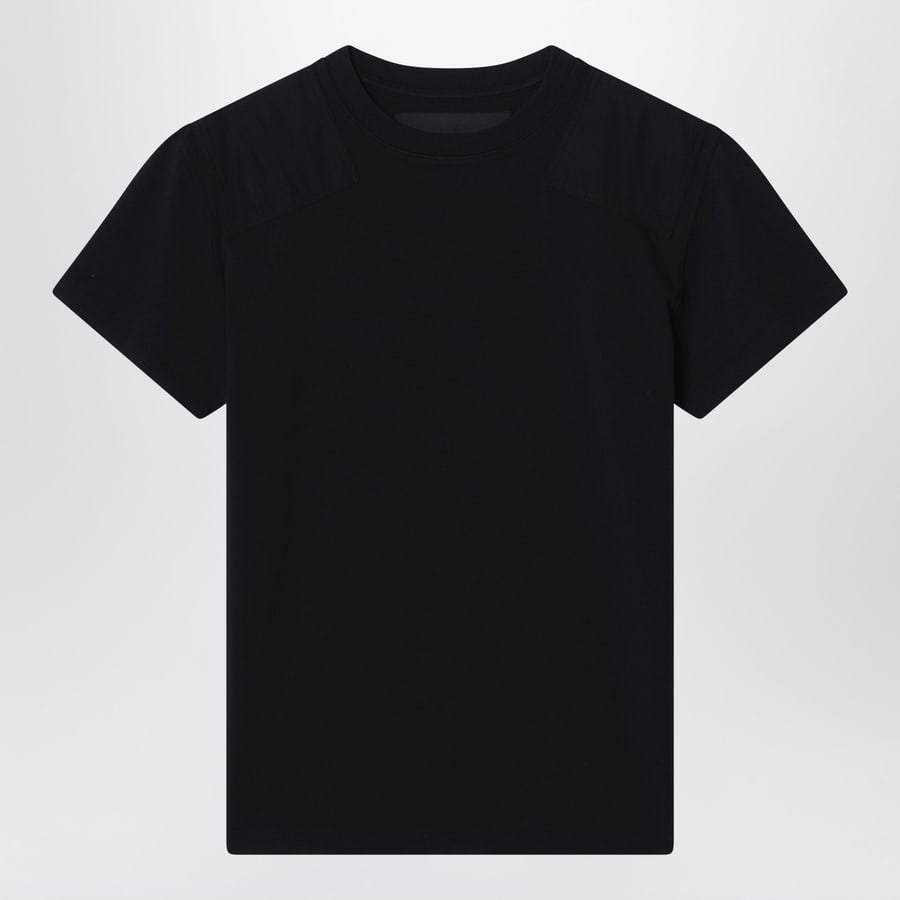 PHOEBE PHILO T-shirt Patch in cotone nero