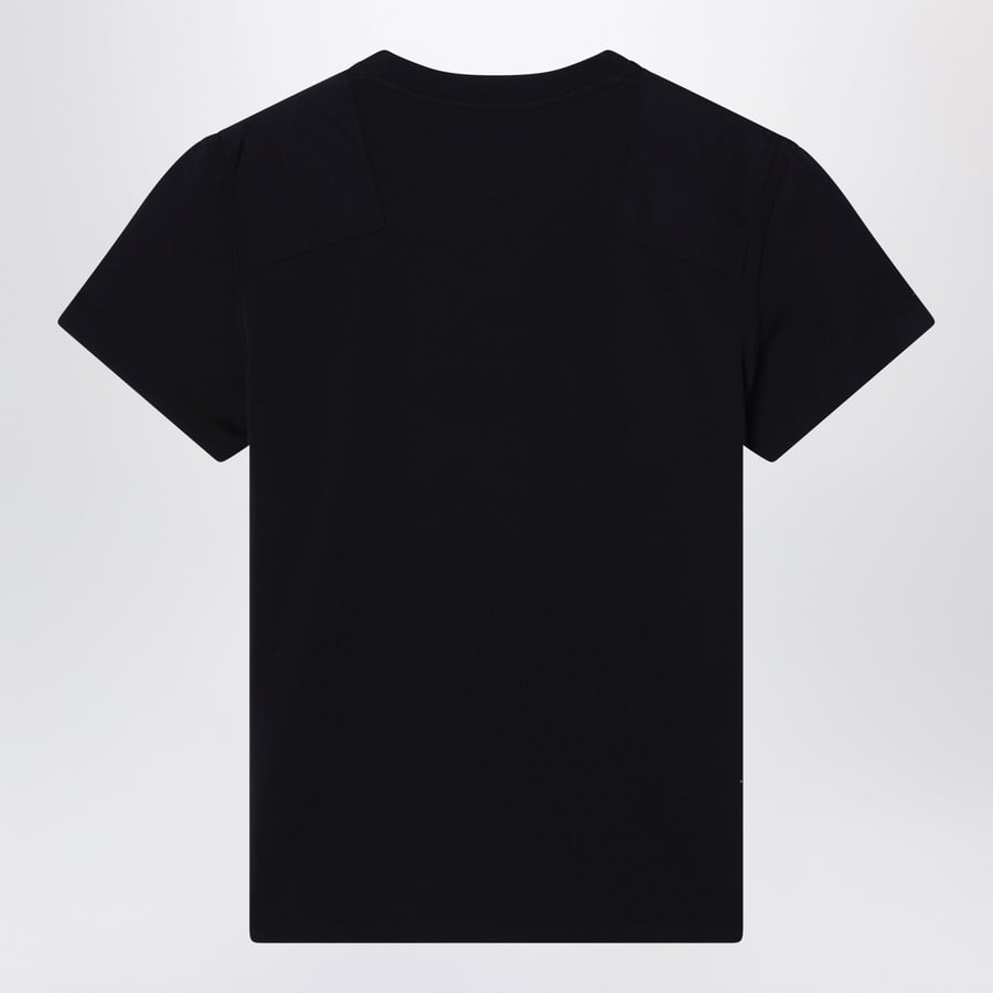 PHOEBE PHILO T-shirt Patch in cotone nero, view 2