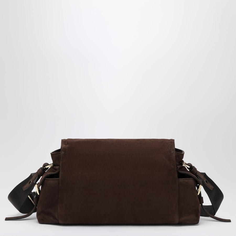Prada Borsa a spalla Prada Explore medium moro, view 4