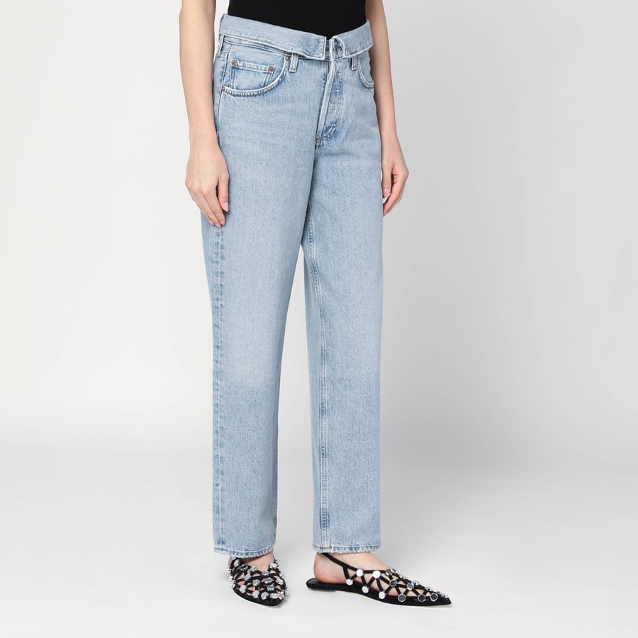AGOLDE Jeans Echo azzurro, view 3