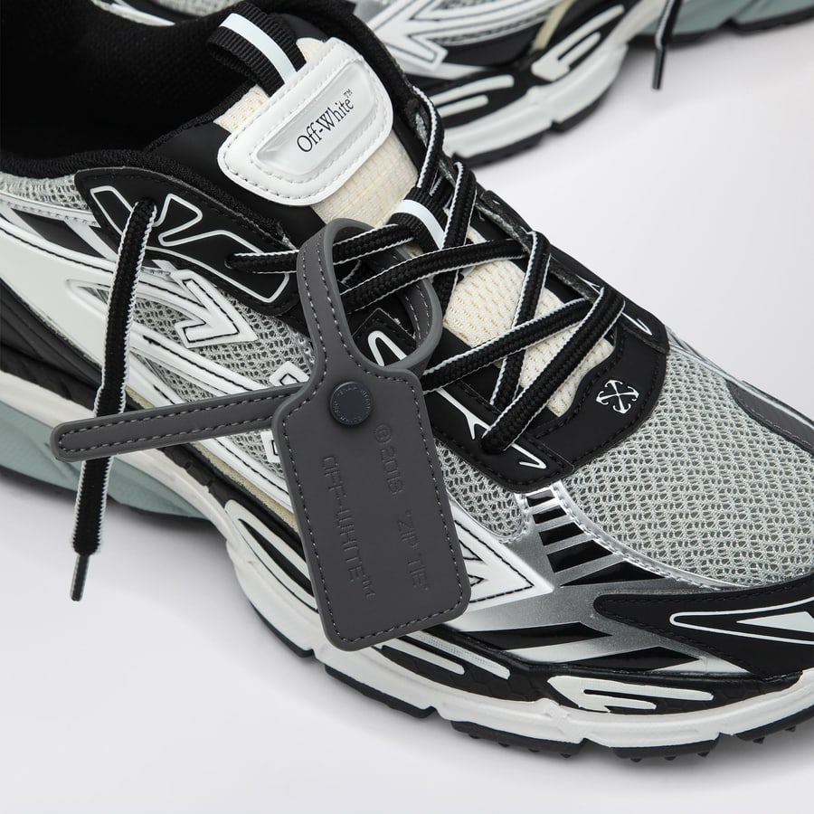 Off-White Sneakers Be Right Back grigio chiaro/nero, view 5