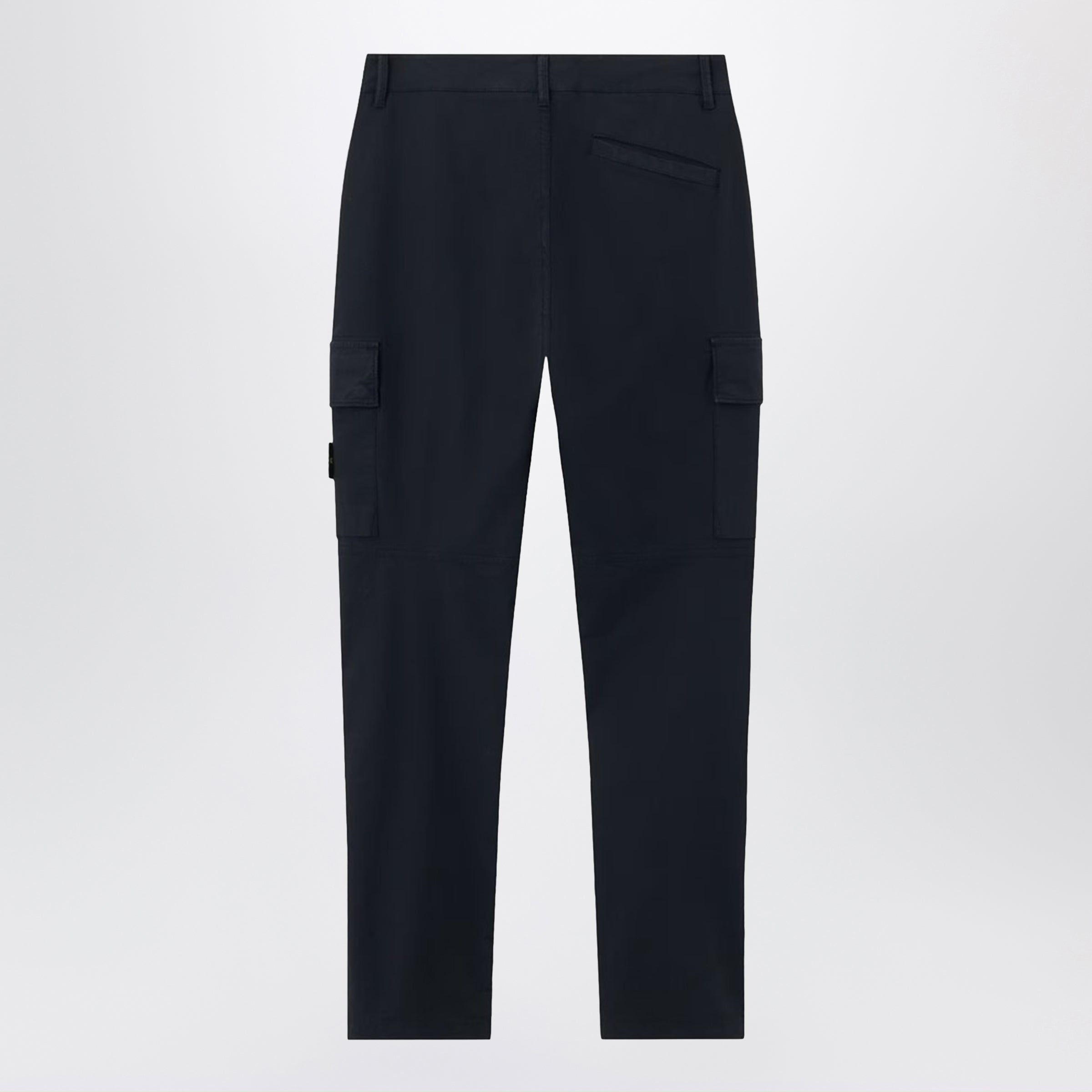 Stone Island Pantalone blu navy con logo Compass, view 2
