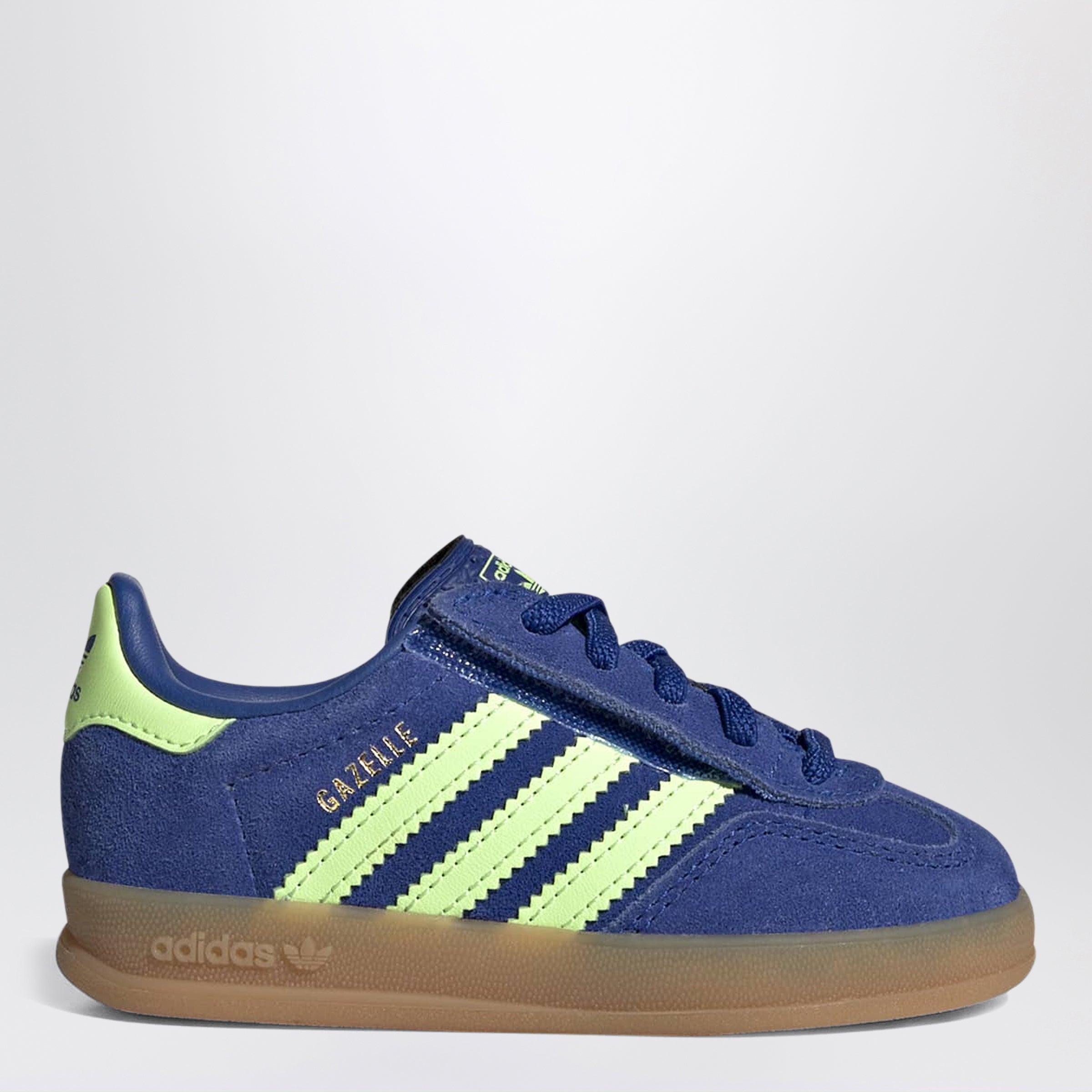 ADIDAS ORIGINALS Sneakers Gazelle Indoor Royal Blue / Green Spark / Gold Metallic