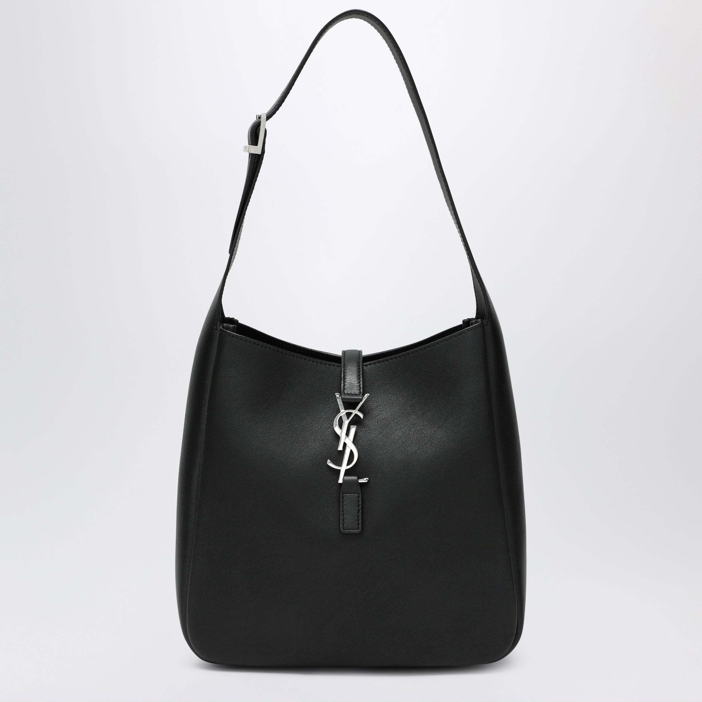 Saint Laurent Borsa piccola Le 5 À 7 nera in pelle
