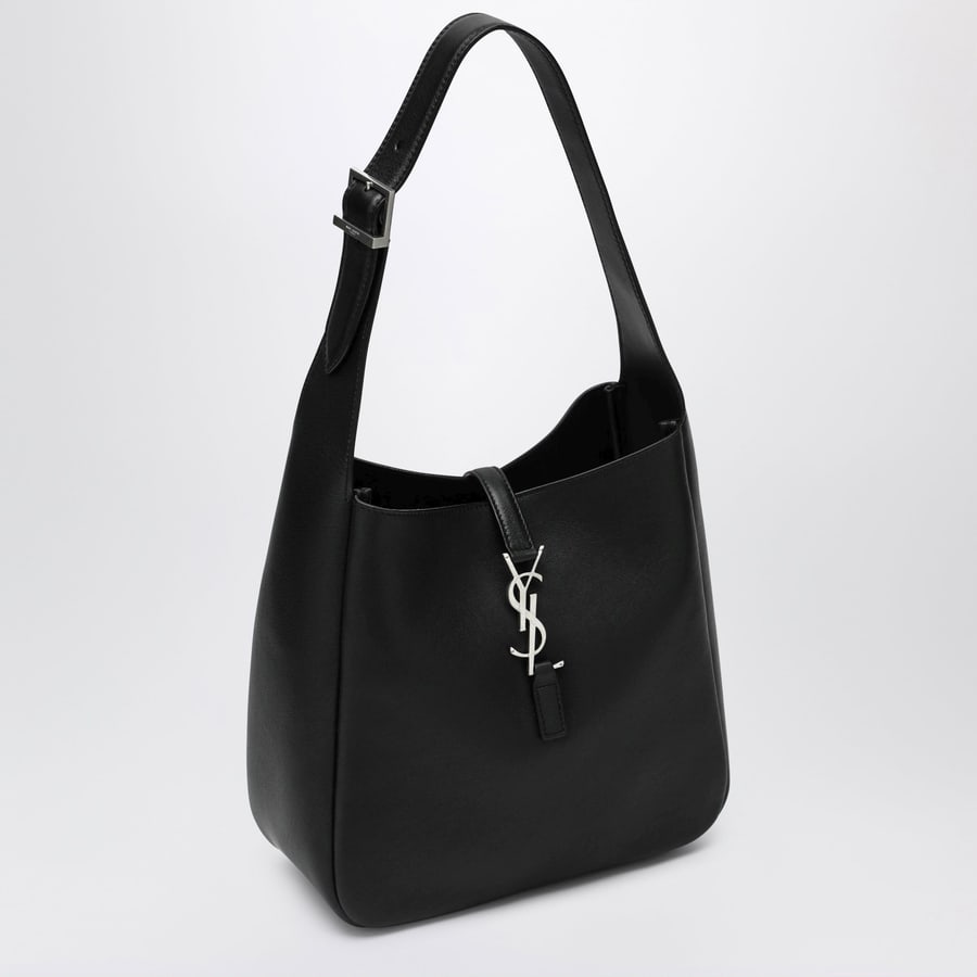 Saint Laurent Borsa piccola Le 5 À 7 nera in pelle, view 3