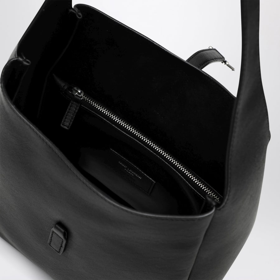 Saint Laurent Borsa piccola Le 5 À 7 nera in pelle, view 5