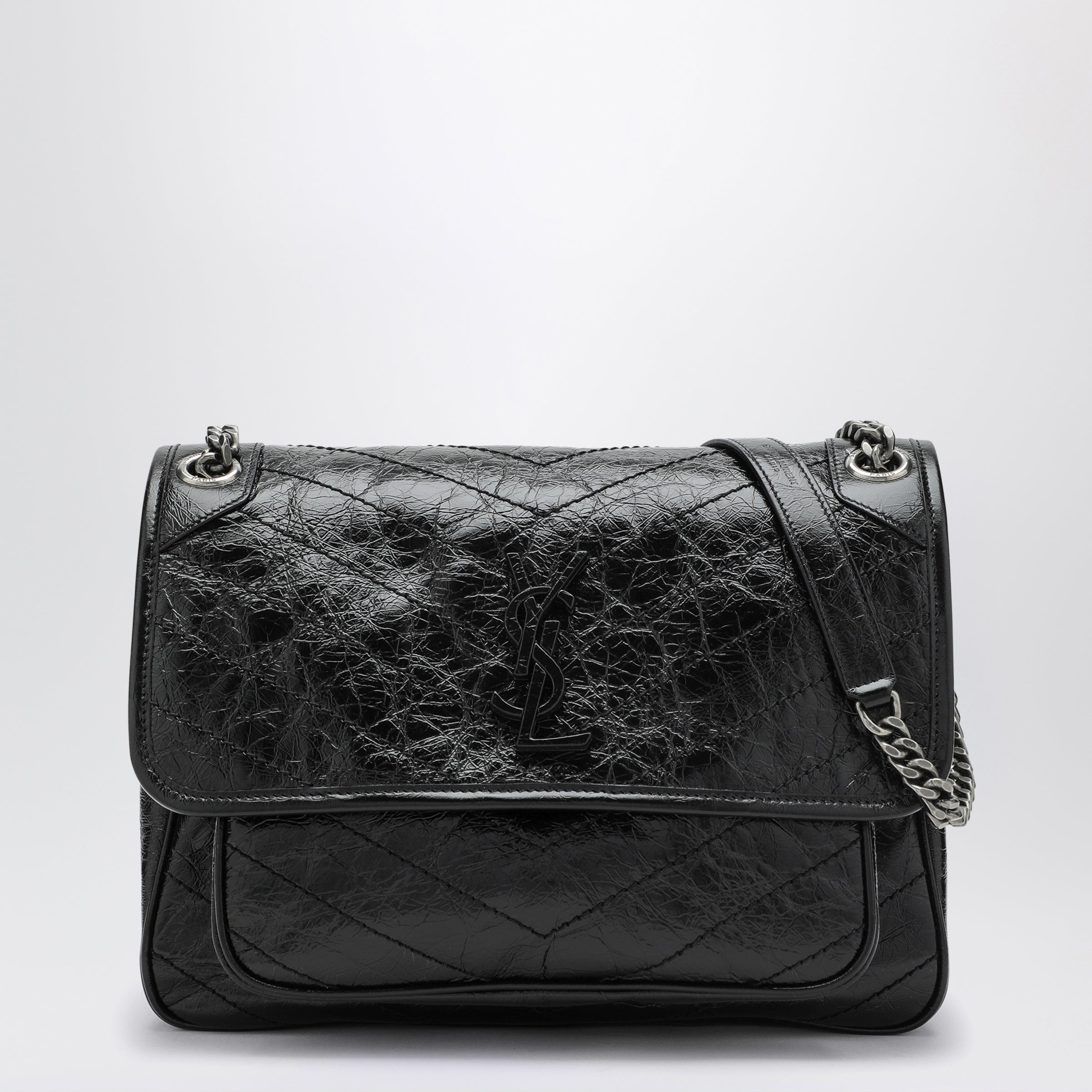 Saint Laurent Borsa Niki media nera