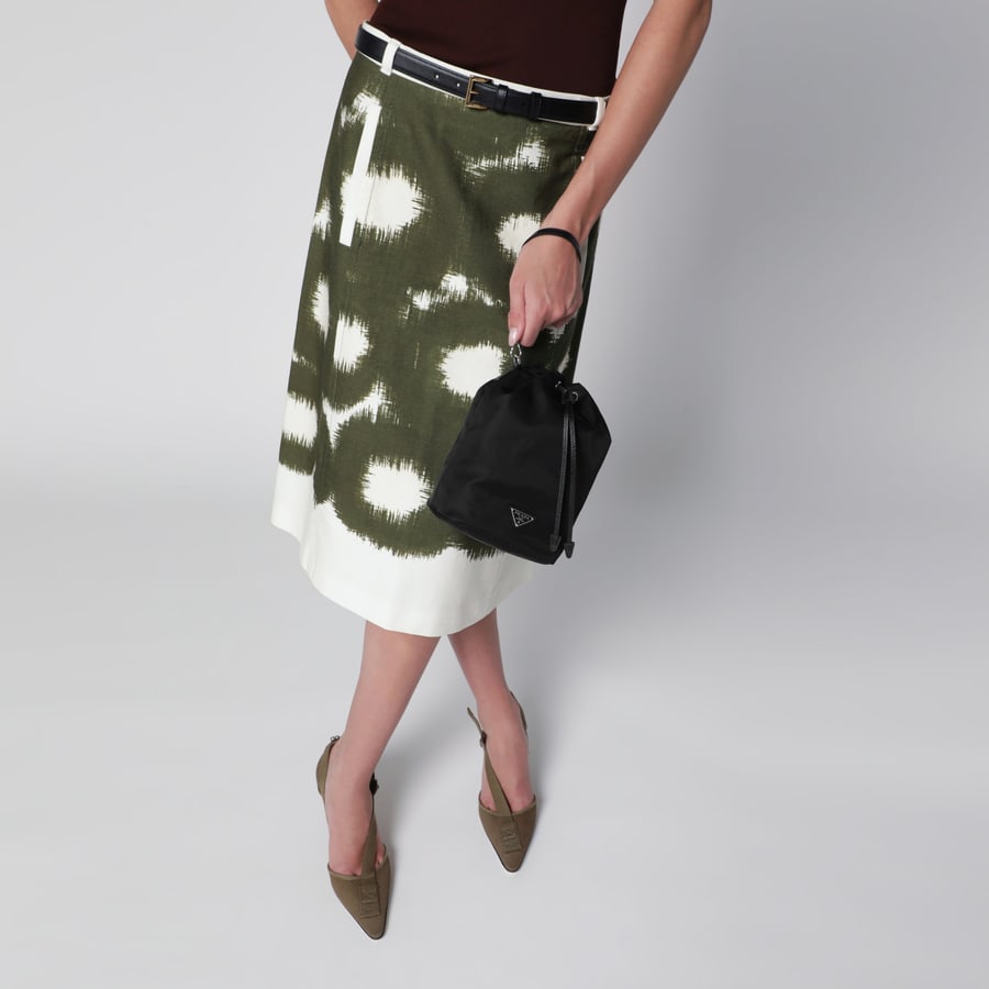 Prada Pouch nera in Re-Nylon, view 2