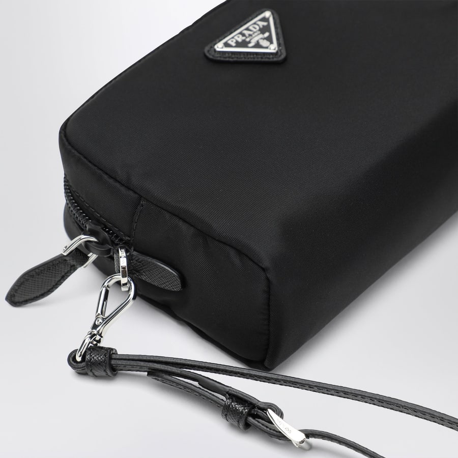 Prada Portatutto nero in Re-Nylon, view 4