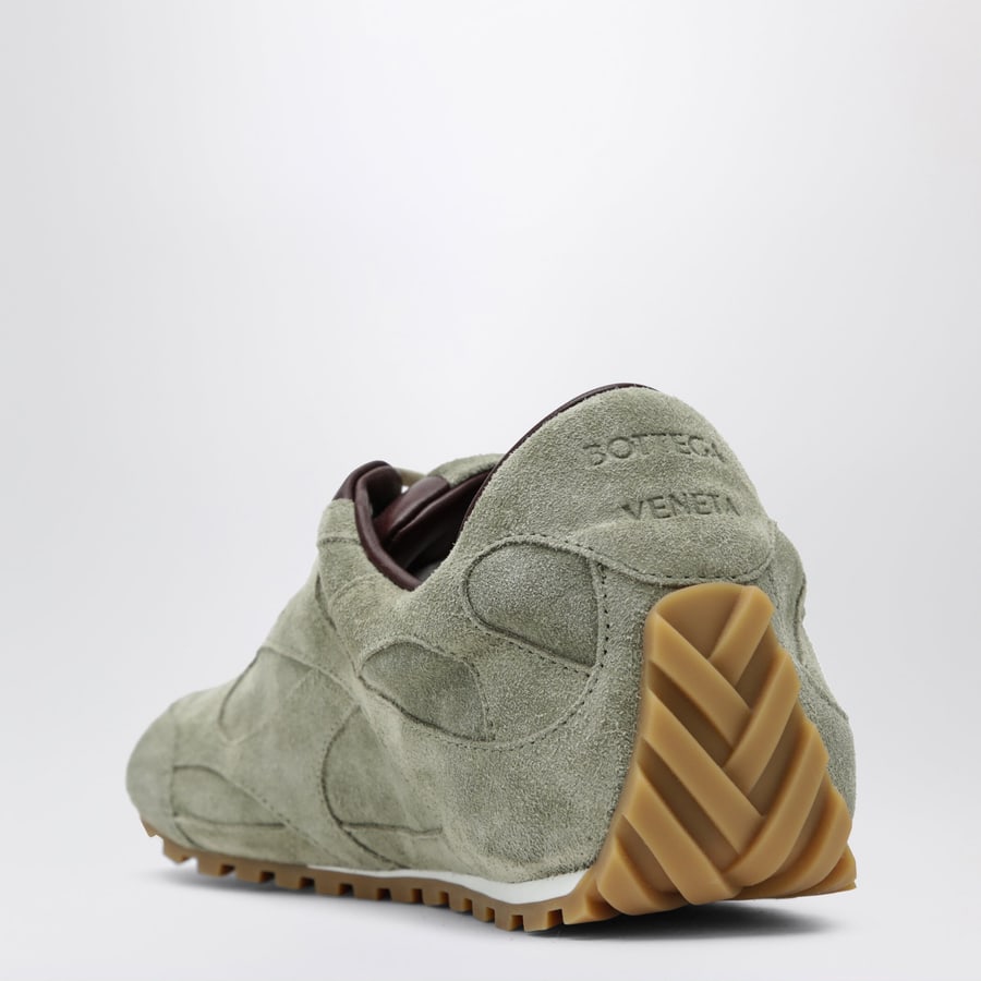 Bottega Veneta Sneaker Orbit Flash in suede verde, view 4